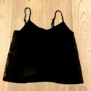 Black tank top